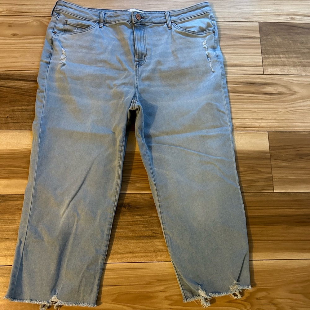 Sonoma light wash jeans size 18W short